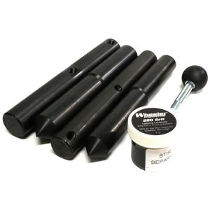 Wheeler Scope Ring Alignment and Lapping Kit Combo, 1 Inch and 30mm Lapping Bars, Compound for Scope Mounting and Leveling