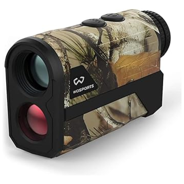 WOSPORTS 1200 Yards Hunting Rangefinder,Archery Rangefinder - Laser Range Finder for Hunting Golf with Speed, Scan and Normal Measurements