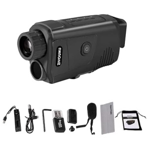 ZIYOUHU Night Vision Goggles for Adults Hunting，Night Vision monocular nfrared Digital Telescope ，4K HD Infrared Night Vision scopes with 8X...