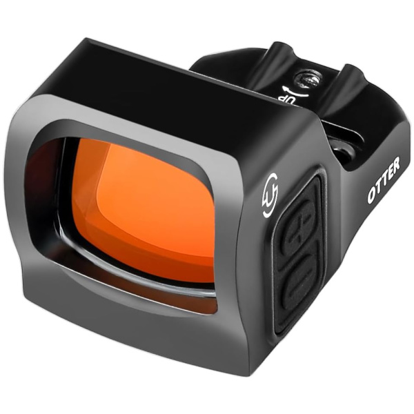 Zulisy Mini Red Dot Sight Otter for RMS RMSc Footprint Mount, 3 MOA Shake Awake Open Reflex Sights 1x21mm Micro Optics